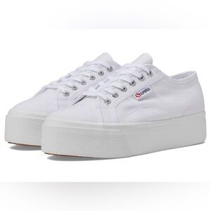 Superga 2790A COTW White Platform Sneakers